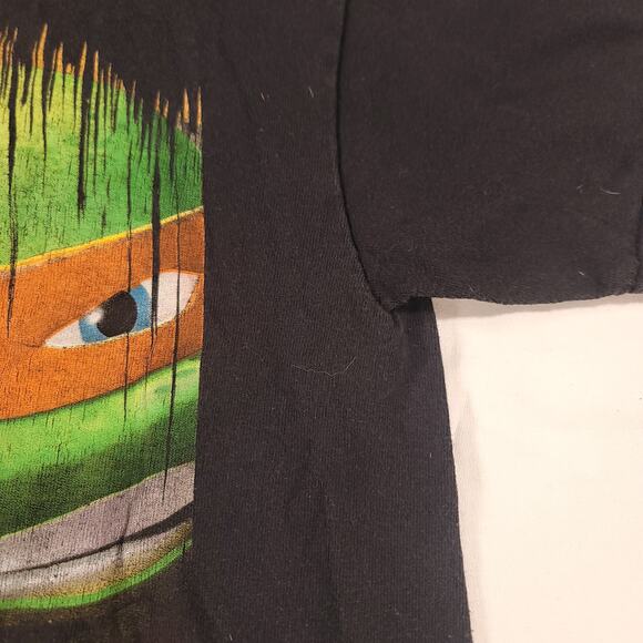 Teenage Mutatn Ninja Turtles Graphic Short Sleeve Shirt Youth Boys Size M Black - Picture 4 of 9